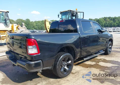 2019 Ram 1500 Big Horn/Lone Star 4X4 5'7 Box из США, поврежденный, VIN 1C6RRFFG1KN877324